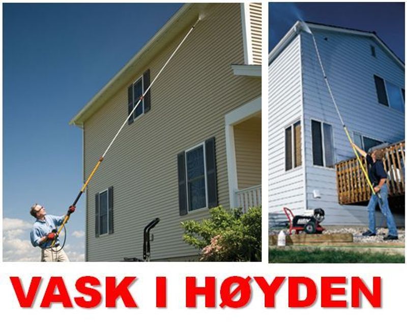 Teleskop høytrykkslanse 5,5m